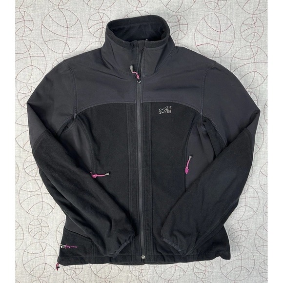 Millet Jackets & Blazers - Millet LD Dual Softshell Wind stopped M-Wind Jacket‎ / Black Pink / Medium